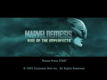 Marvel Nemesis Rise of The Imperfects (USA) screen shot title